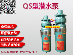 QS型潜水泵|充水式潜水泵